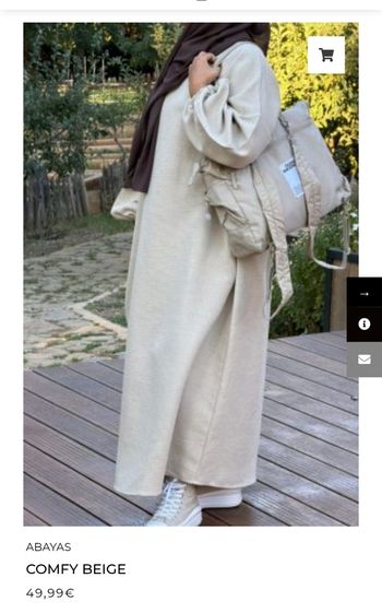 Abaya comfy neuve avec étiquette 