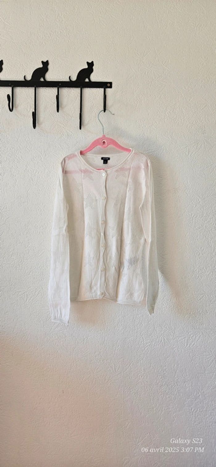 Gilet fin boutonné 10A