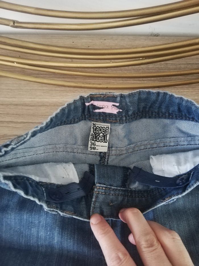 Jupe en jeans Tape à l'oeil 3ans - photo numéro 4
