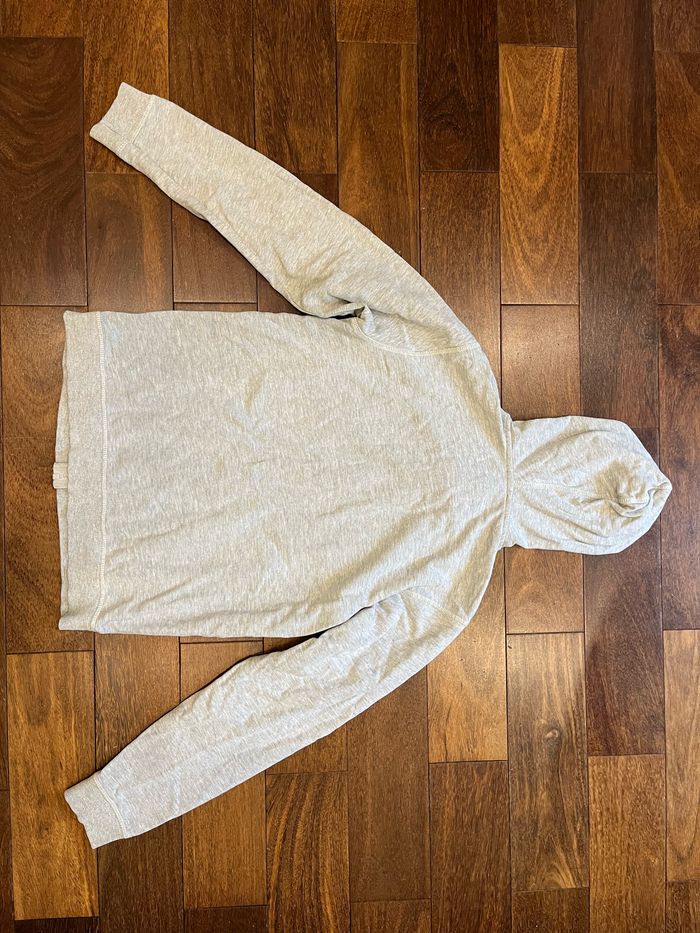 sweat a capuche zippé gris 14 ans - photo numéro 3
