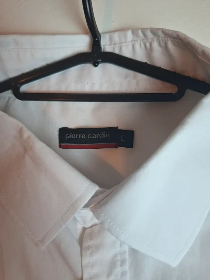 Chemise blanche Pierre Cardin – Homme – Taille L - photo numéro 3