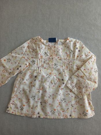 Chemise à fleurs 🌸 Sergent Major 23 mois TBE