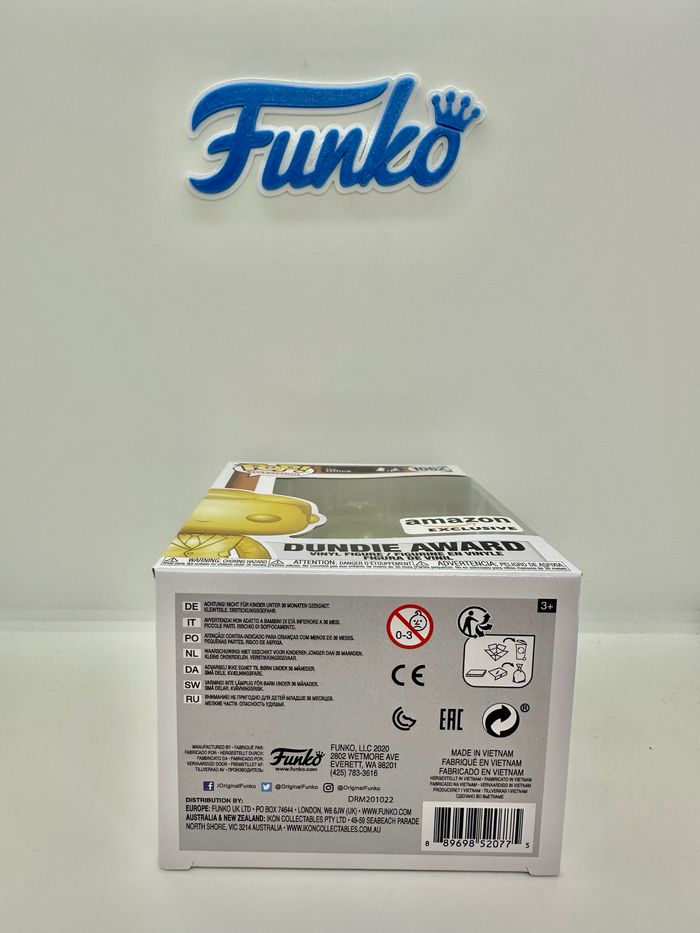 Funko Pop The Office Dundie Award 1062 Amazon Exclusive 🇺🇸 - photo numéro 7