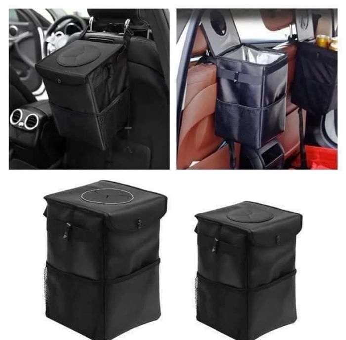 Lot de 2 Poubelles de Voiture Cintog – Auto Trash Bin 2-Pack Neuf - photo numéro 4