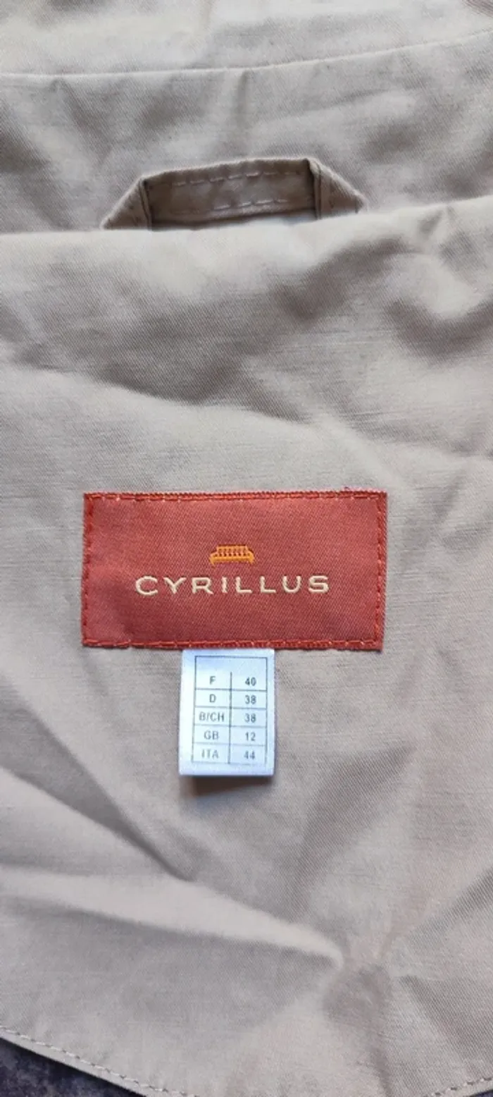 Imperméable Cyrillus 40 - photo numéro 3