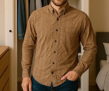 Chemise Vintage Tacot Bleu taille L