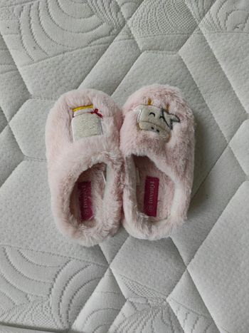 Chaussons rose P29