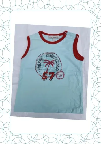 Tee shirt sans manche 9 mois Chevignon baby