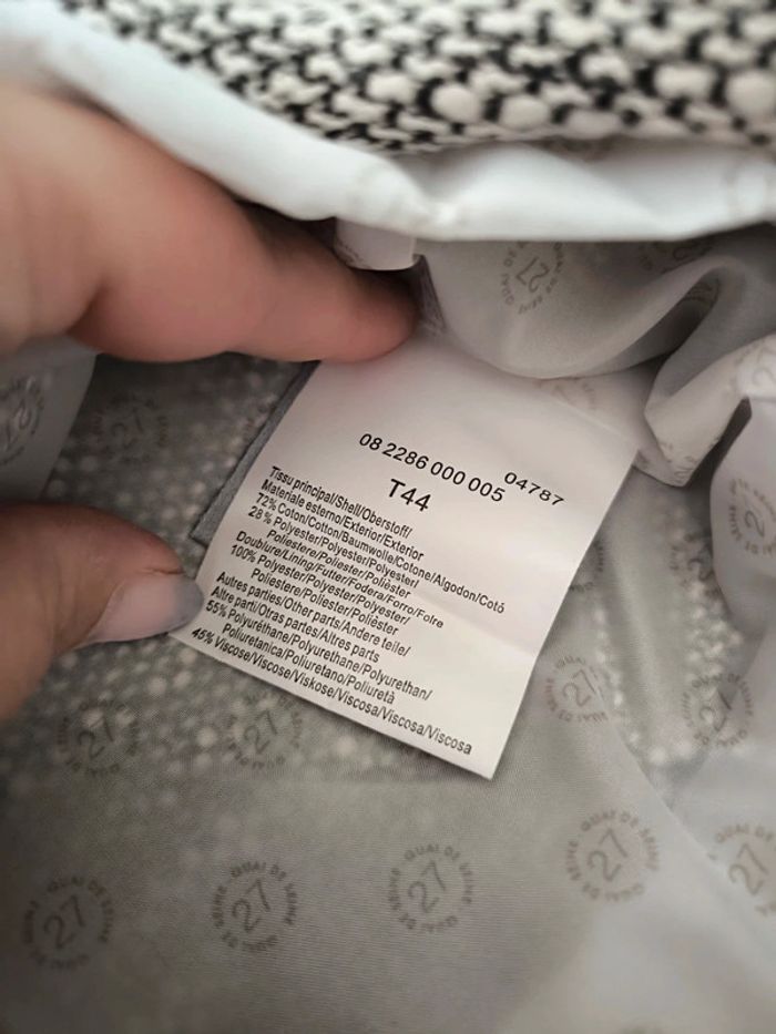 Veste demi saison taille 40 neuve - photo numéro 3