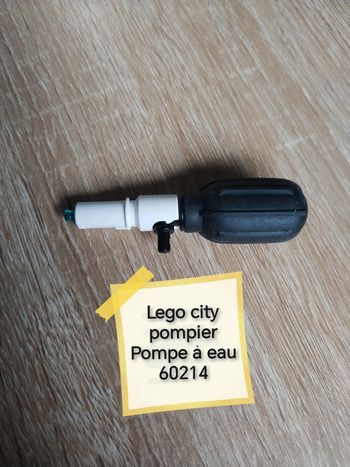 Lego city pompier pompe eau 60214