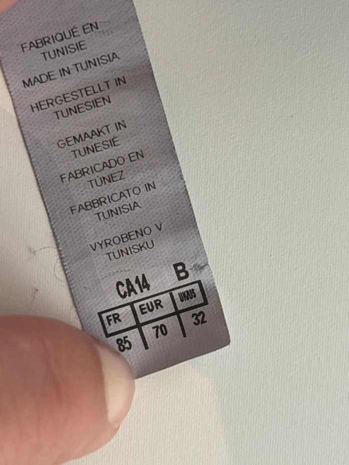 Soutien-gorge à armatures – Aubade Taille : 85B – Très bon état - photo numéro 3