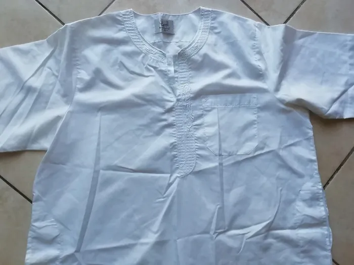 Abaya / Robe de prière homme - Kamis Taille 56 ( env L ). - photo numéro 2