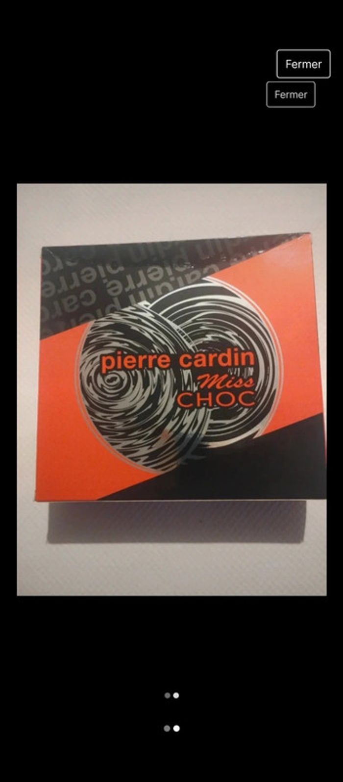 Coffret parfum pierre "Cardin miss choc " femme - photo numéro 2