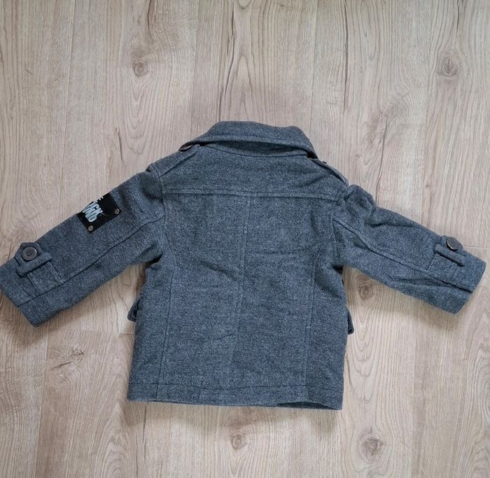 Caban gris 2ans TBE Vert Baudet - photo numéro 2