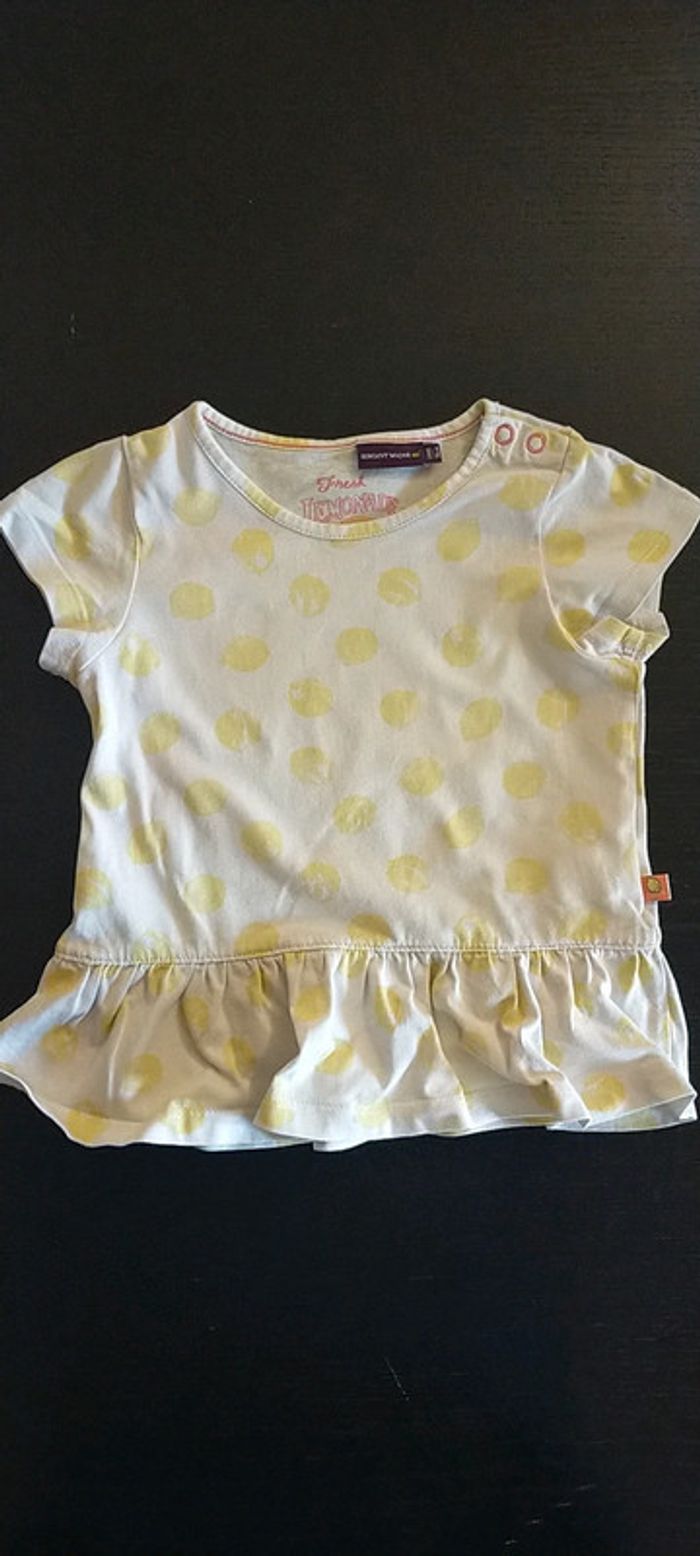 T-shirt avec volant 3 ans