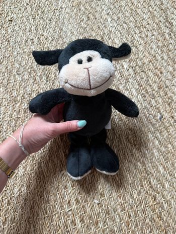Peluche kinder - singe noir