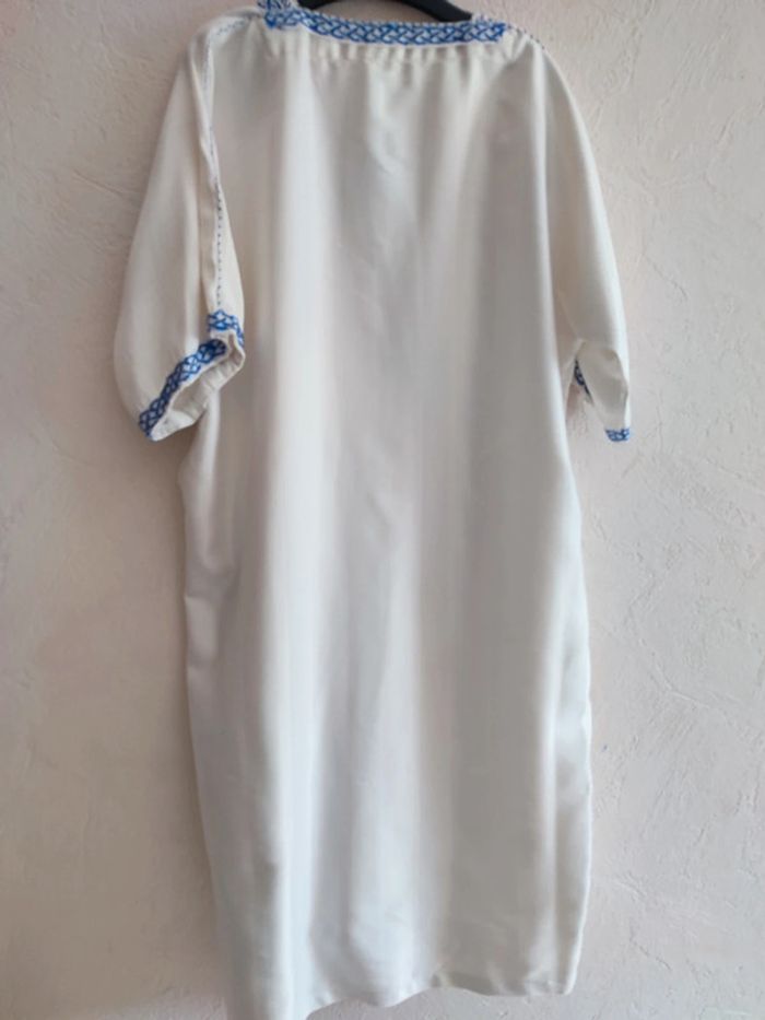 Gandoura ,Djellaba marocaine blanche - Taille 6 ans - photo numéro 5