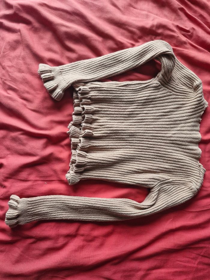 Splendide gilet zone froufrou - photo numéro 6