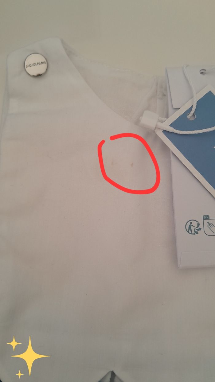 Ensemble robe boomer neufs jacadi 6 mois - photo numéro 5