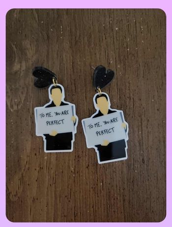 Boucles d'oreilles Love actually