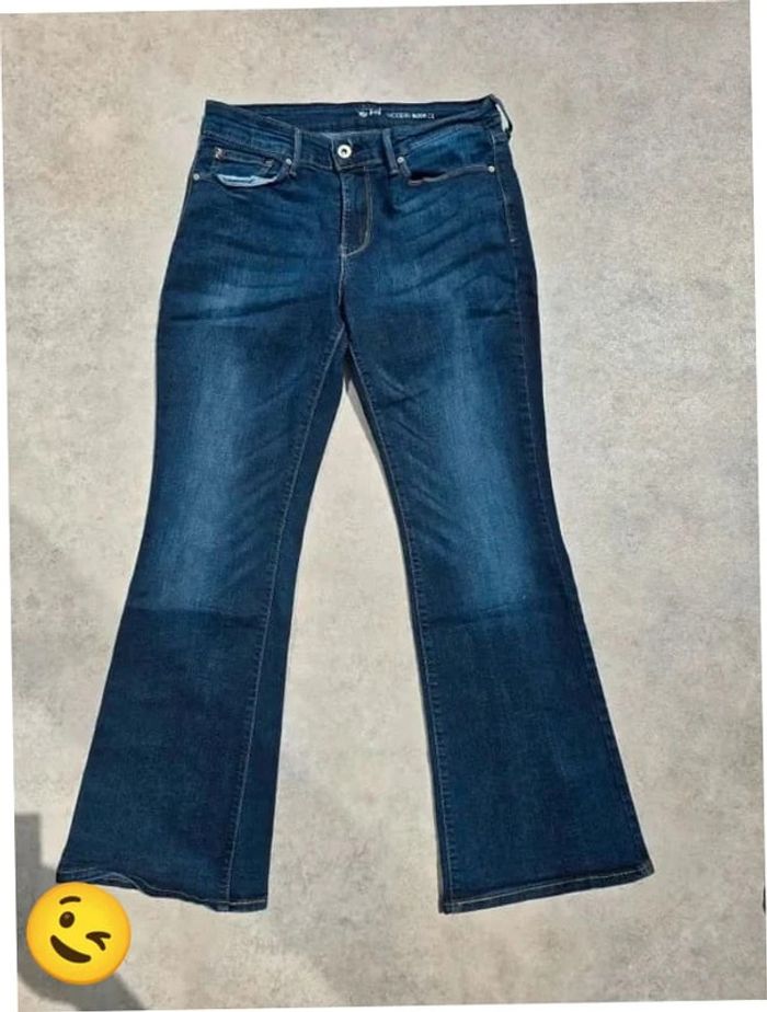 Jeans Levi's denize  W30|FR40 coupe pattes d'eph bleu marine Femme-Women pan310 - photo numéro 3