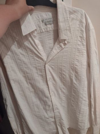 Chemise homme taille xl Jules blanche