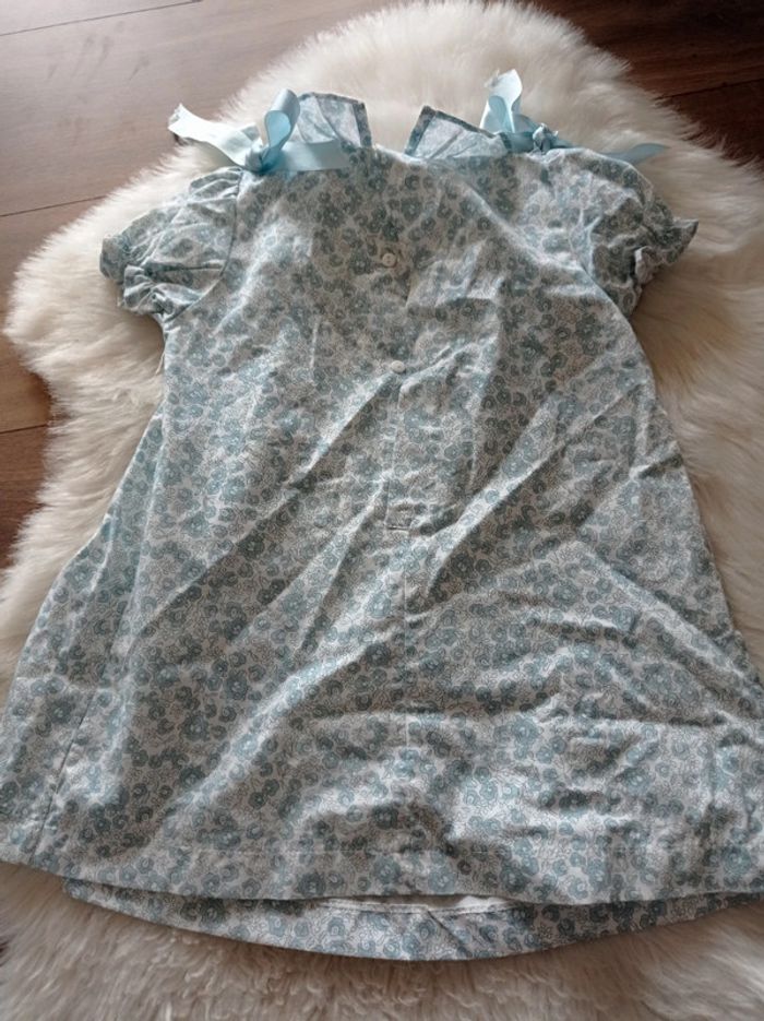 Robe chic liberty bleu Lola palacios 4 ans - photo numéro 7