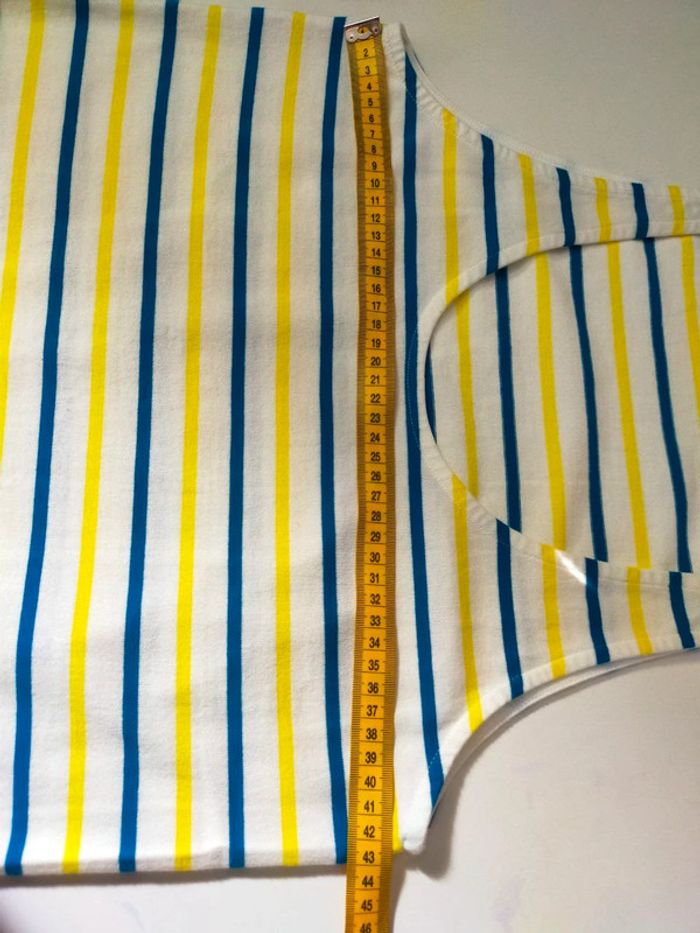 Débardeur marinière rayé – Petit Bateau – T. M - photo numéro 5