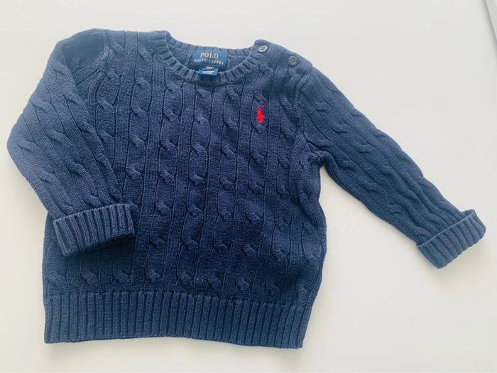 Pull torsadé Ralph Lauren - photo numéro 3