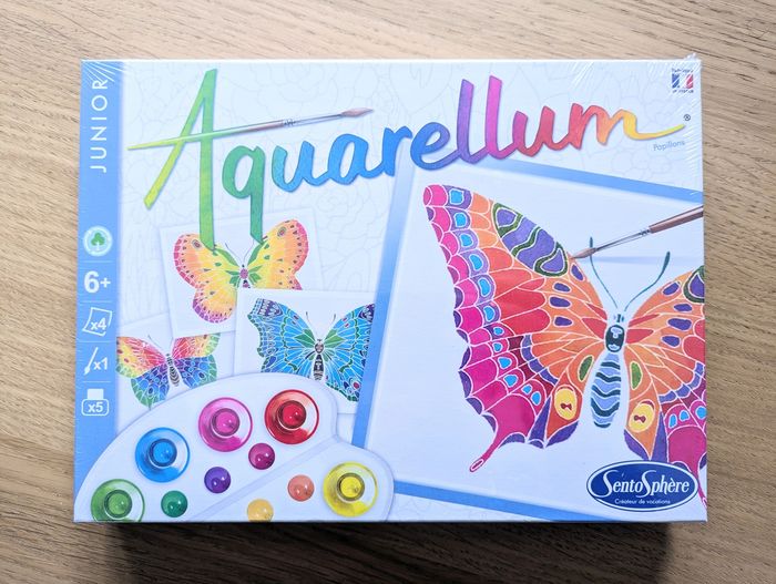 Aquarellum papillons neuf