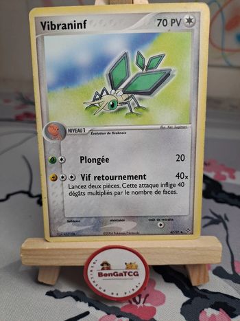 Carte Pokémon Vibraninf 47/97 Ex Deoxys Fr