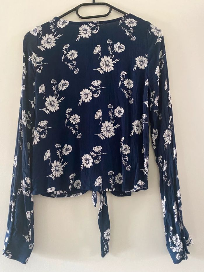 Blouse fleurie Hollister Taille S - photo numéro 2