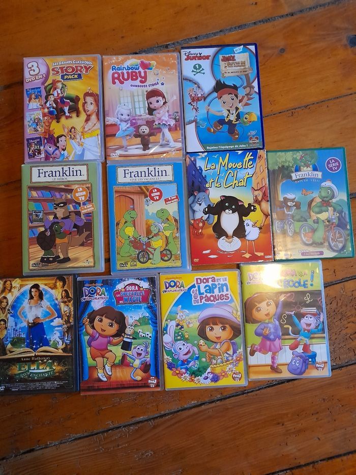 Lot de dvds enfants
