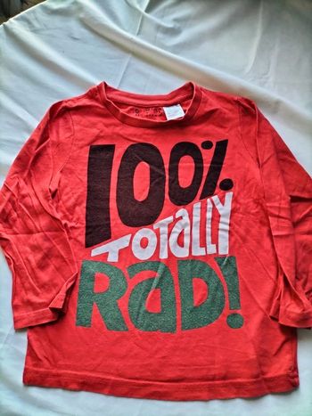 Haut manches longues taille 4 ans