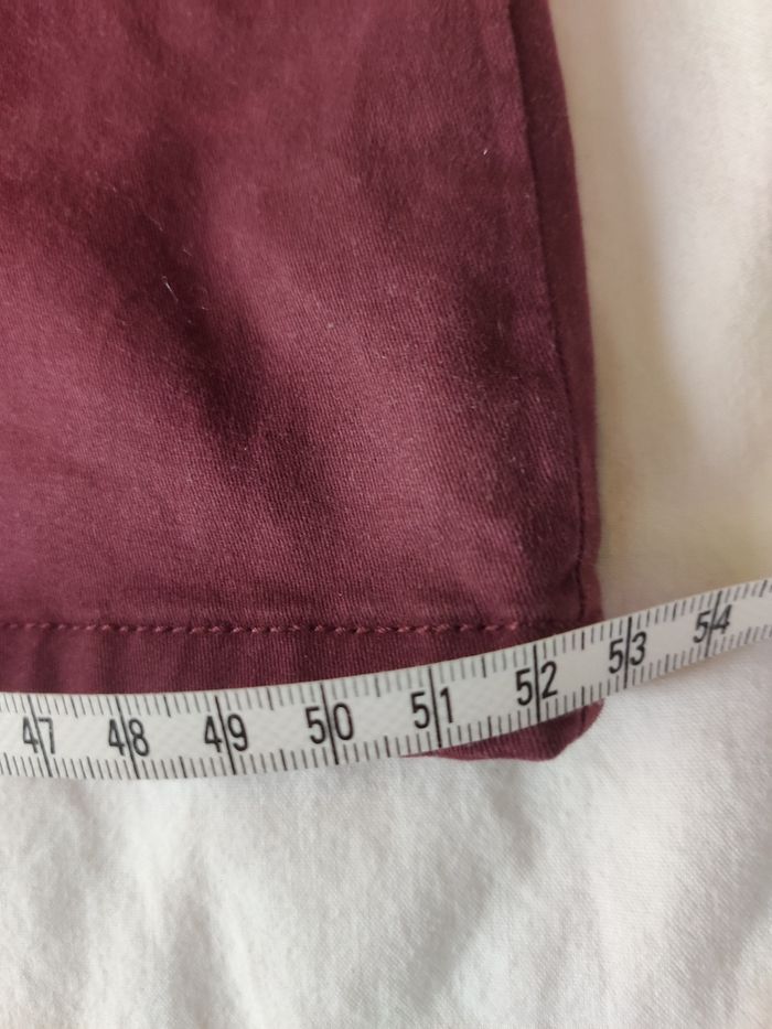 Robe trapèze bordeaux ca - photo numéro 8