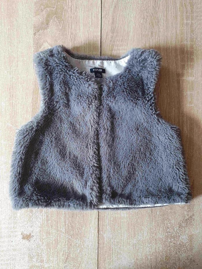 Gilet en fausse fourrure Kiabi - 12 mois