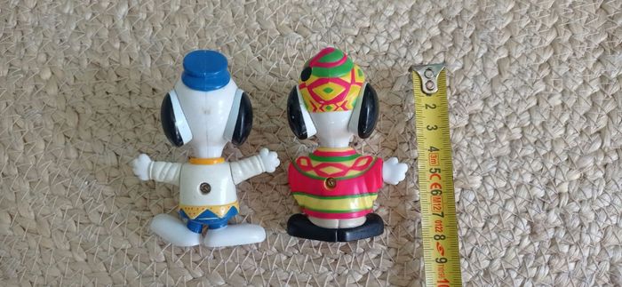 Lot de 04 figurines, Snoopy, Charly Brown, peanuts, vintage, BEG - photo numéro 6