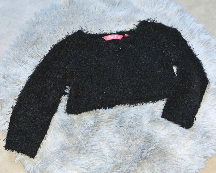 gilet court noir fille 4 ans - photo numéro 8