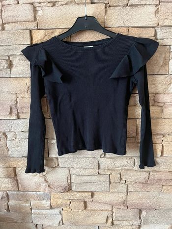 Haut court, manches longues taille 8-9 ans 130 cm Zara