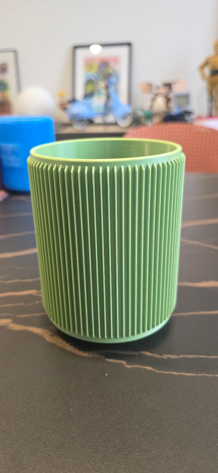 Pot à crayons Legami vert - photo numéro 3
