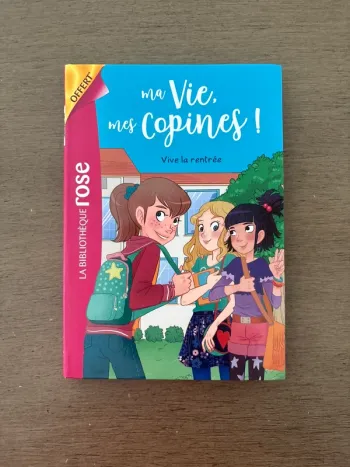Livre enfant bibliothèque rose