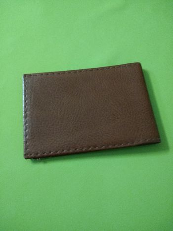 Petit porte carte marron