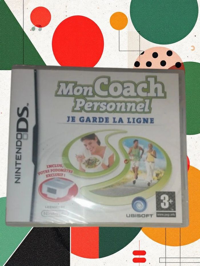 Jeux Nintendo DS - Mon coach personnel (je garde la ligne) - sous blister