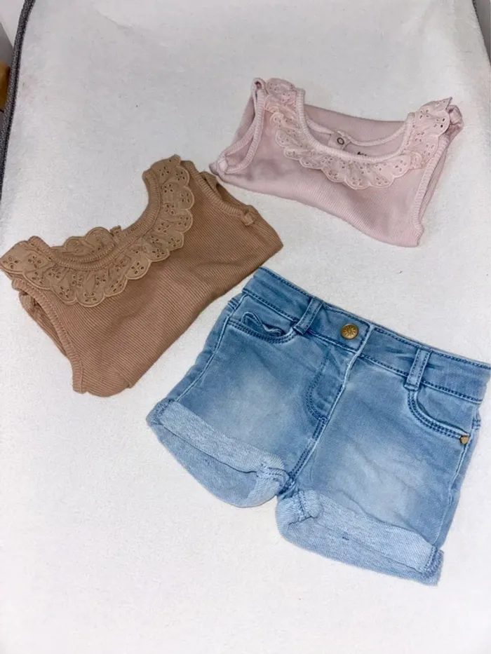 Ensemble bébé fille 6mois