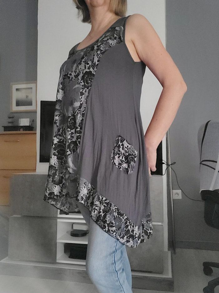 🟣 Tunique Grise en 42🟣 - photo numéro 3