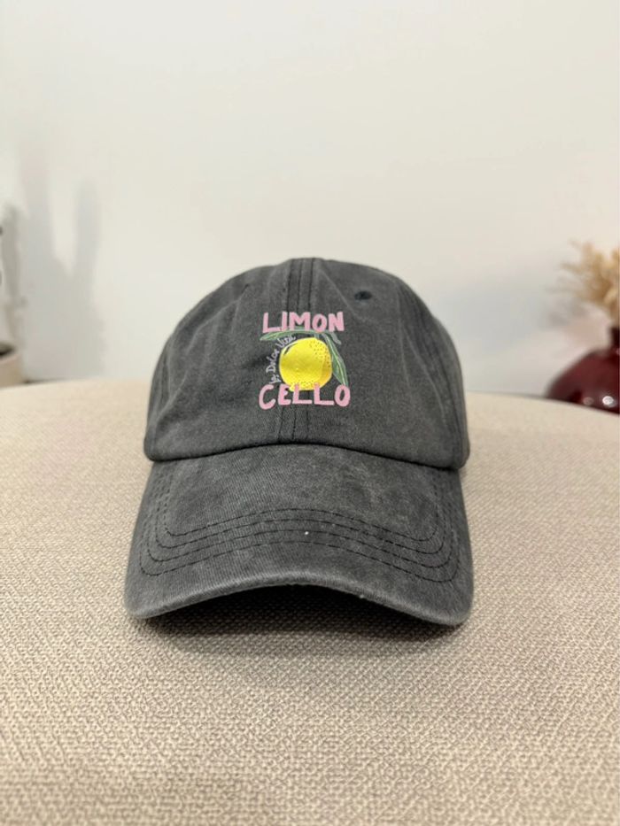 Casquette unisexe motif citron