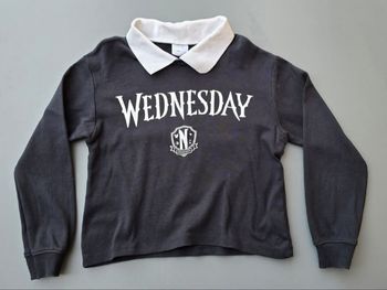 Tee-shirt polo ML 8-9  ans fille zara wednesday