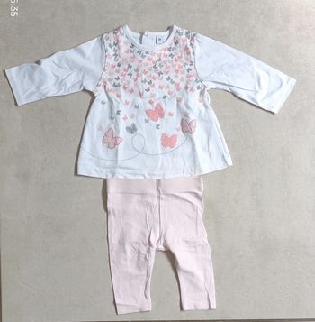 Ensemble fille - 3 mois