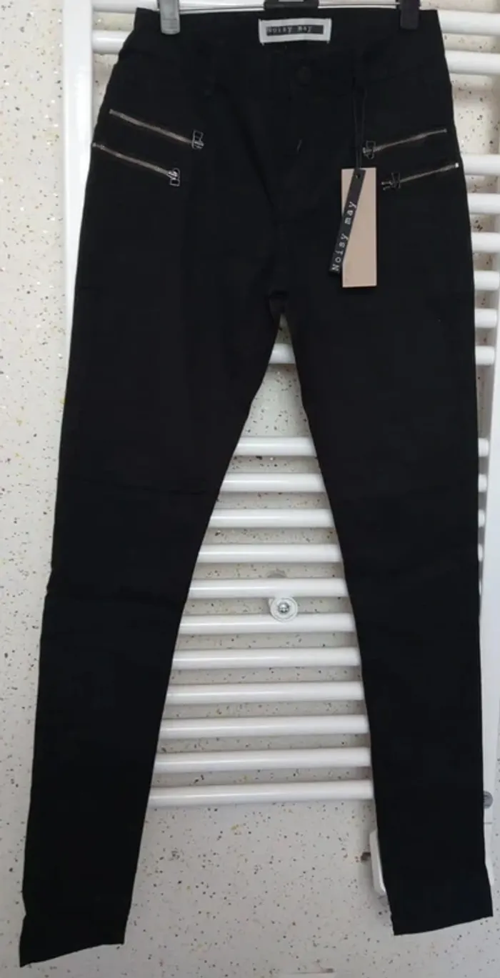 Pantalon noir Noisy May Taille XS / S - photo numéro 2