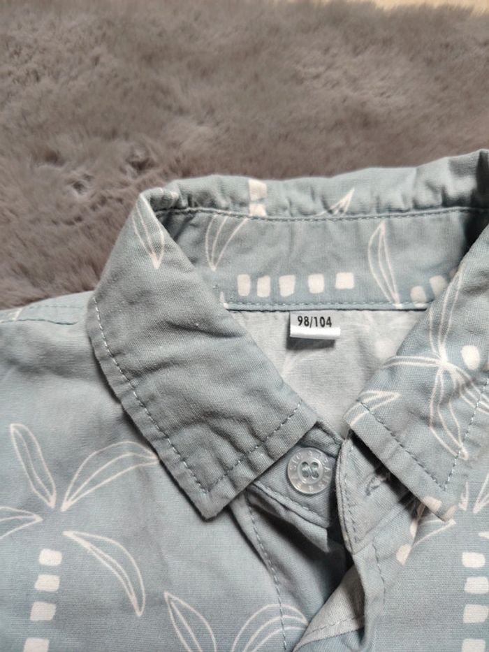 Chemise manches courtes 98/104 - photo numéro 3